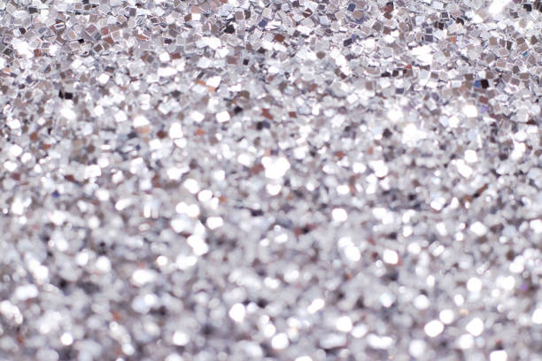 istock Silver glitter texture. Festive sparkling sequins background. Wpaper for Valentine, New Year or Christmas Holidays 1139963695