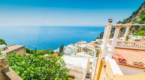 istock Picturesque view of Positano shoreline 1139966846
