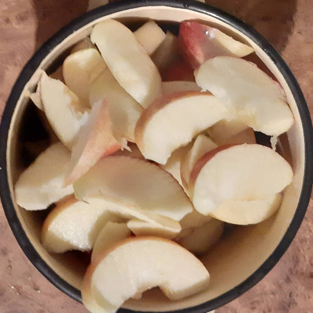 istock Slices of apples in a bowl 1139969167