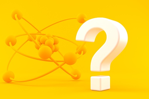 Question Marks Abstract Science Science Background With Question Mark Stock Photo - Download Image Now ...