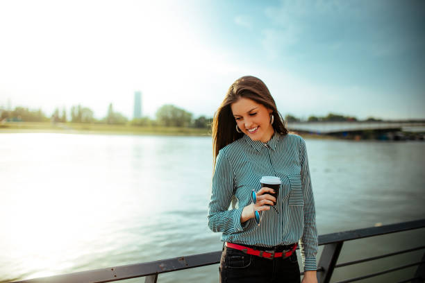 istock Charming girl by the river 1139976790