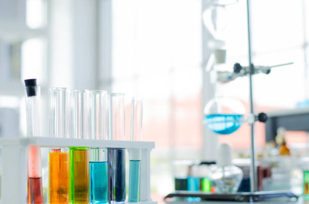 istock A pipette dropping sample into a test tube,abstract science background 1139979624