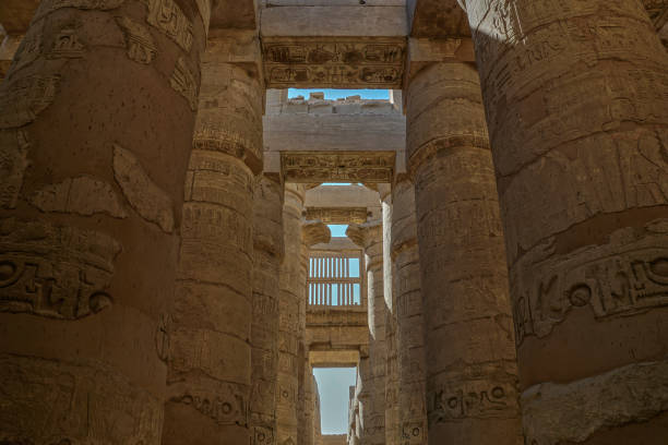 istock Karnak Temple Complex in Luxor, Egypt in Northern Africa 1139981406