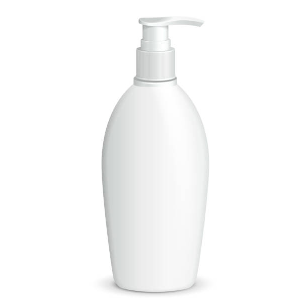 istock Gel, Foam Or Liquid Soap Dispenser Pump Plastic Bottle White. Ready For Your Design. Product Packing Vector EPS10 1139993152