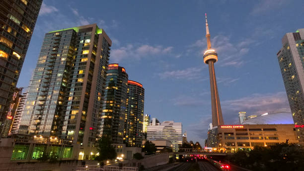 istock Downtown Toronto New Condominiums and CN Tower 1139995297