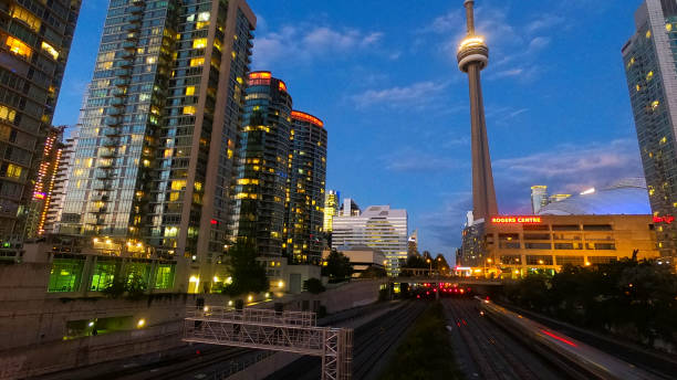 istock Downtown Toronto New Condominiums and CN Tower 1139995385