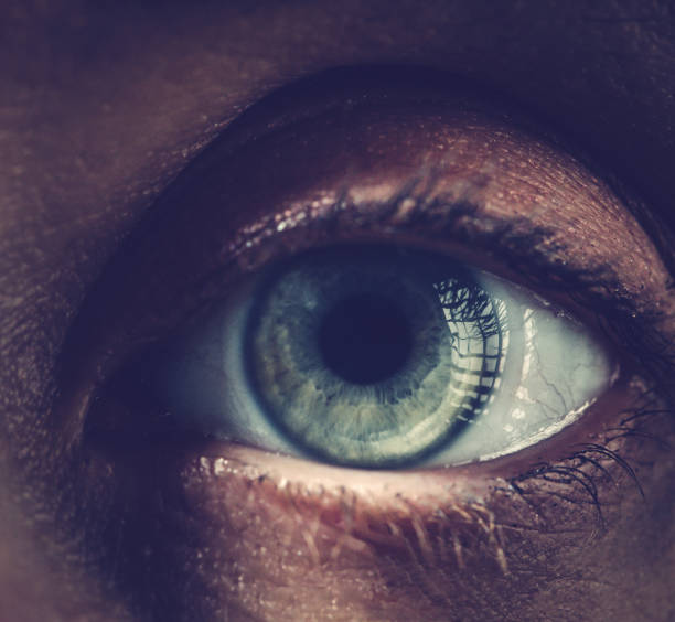 istock Extreme Close Up Of Spooky Woman's Eyeball 1139999464