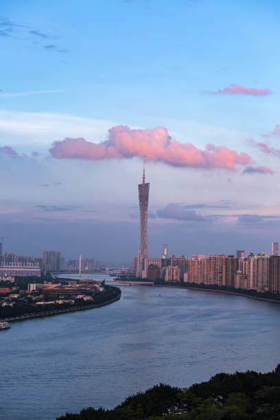 istock GuangZhou city sunset cityscape 1139999619