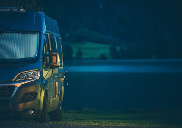 istock Modern Camping on the Lake 1140005189