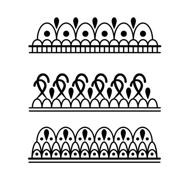 230+ Simple Mehndi Patterns Stock Illustrations, RoyaltyFree Vector