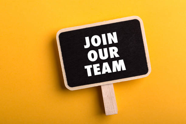 istock Join Our Team Concept Blackboard Sign Board Isolated 1140020132
