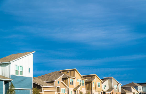 istock New development of modern homes in Austin , Texas 1140023629