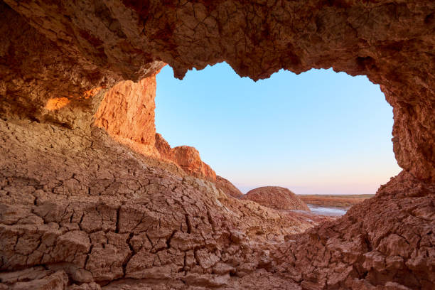 istock An arch located on chalk mountains of Akzhar. 1140049787