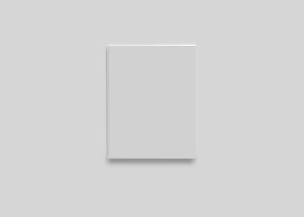 istock Realistic white box icon on transparent background, top vew. Template for greeting card, brochure or poster. 1140051090