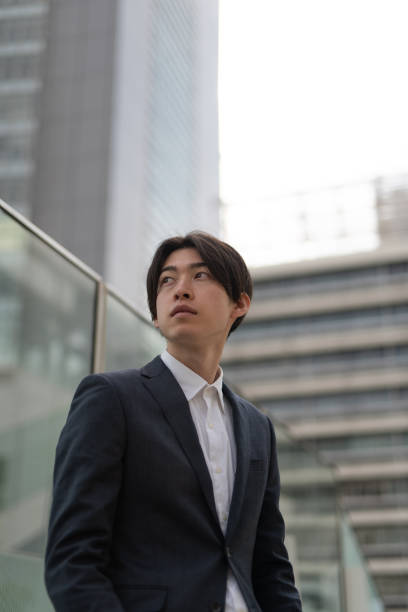 istock Portrait of confident young businessman 1140051484