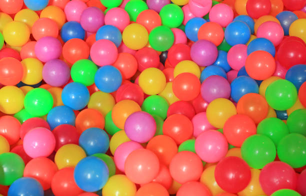 istock colorful plastic balls on children's playground. 1140052060