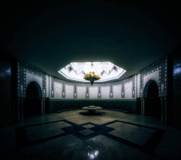 istock Interior of mosque in Casablanca 1140054081