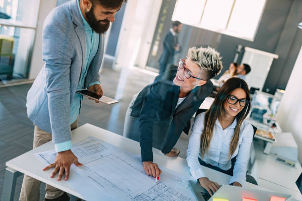 istock Business colleagues in conference room 1140064159