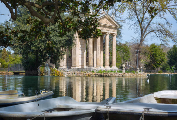 istock Temple of Aesculapius in Villa Borghese 1140067873
