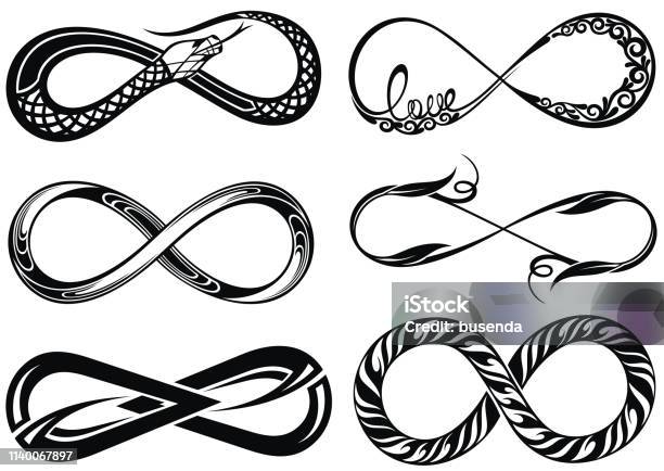 Drawn Infinity Loop Infinity Loop Stock Illustration - Download Image Now - Infinity, Snake ...