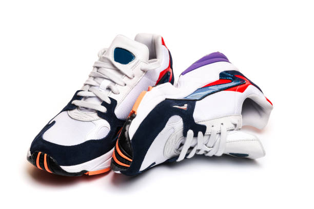 istock new sneakers isolated on white background - Image 1140068930