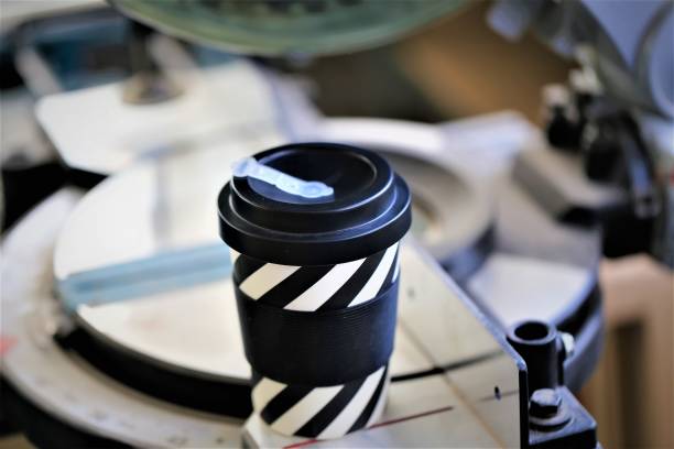 An Image of a cup, metal