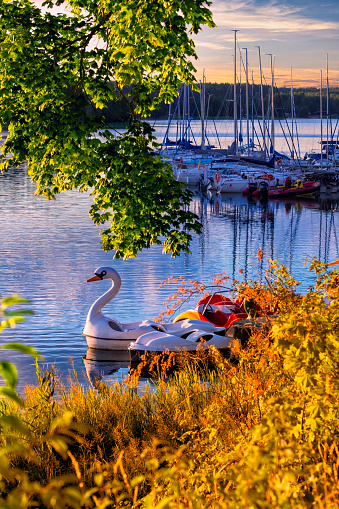 Vacations in Poland - Holiday with a sailboat by the lake
