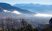 Thermal inversion in Grenoble