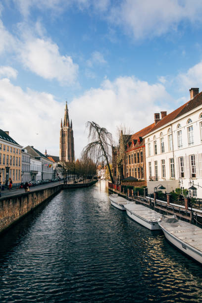 istock Classic sights of Bruges, Belgium 1140081080
