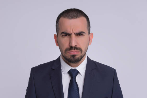 istock Portrait of angry man 1140091456