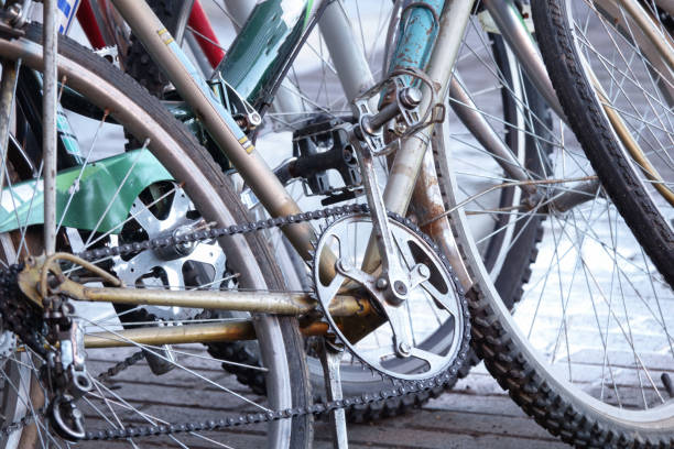 istock wheel of a bicycle 1140094783