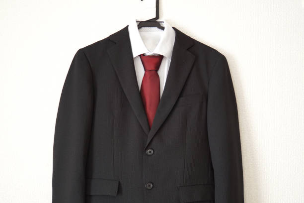 istock Men's Business Suits and Red tie. 1140101953