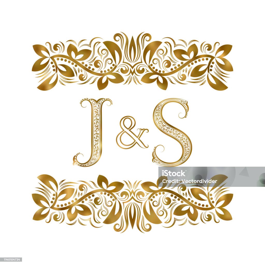 Ilustración de J Y S Símbolo De Las Iniciales Vintage Las Letras Están Rodeadas De Elementos Ornamentales Boda O Socios De Negocios Monograma En Estilo Real y más Vectores Libres de Derechos Ilustración de J Y S Símbolo De Las Iniciales Vintage Las Letras Están Rodeadas De Elementos Ornamentales Boda O Socios De Negocios Monograma En Estilo Real y más Vectores Libres de Derechos
