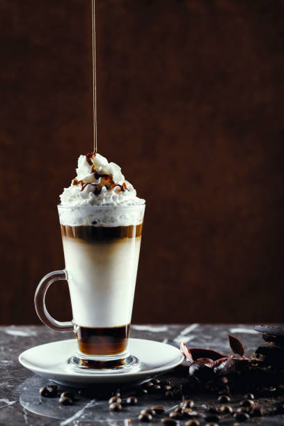 istock latte macchiato with whipped cream 1140104748