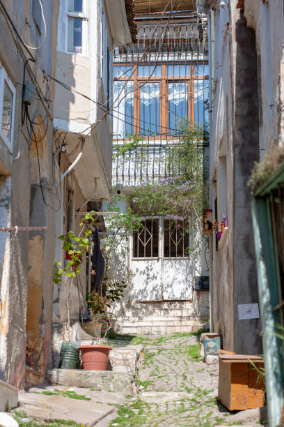 istock streets of the ancient Aegean 1140109291