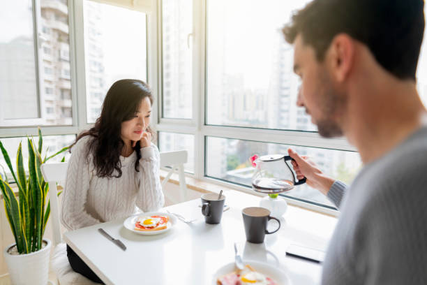 istock Little More Coffee For His Girl 1140122031