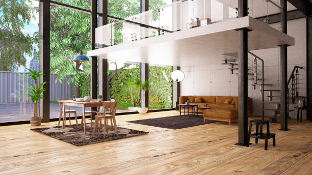 Modern Loft Apartment with Mezzanine