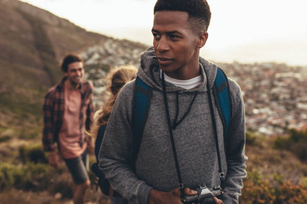 istock Young people on hiking trip 1140123624