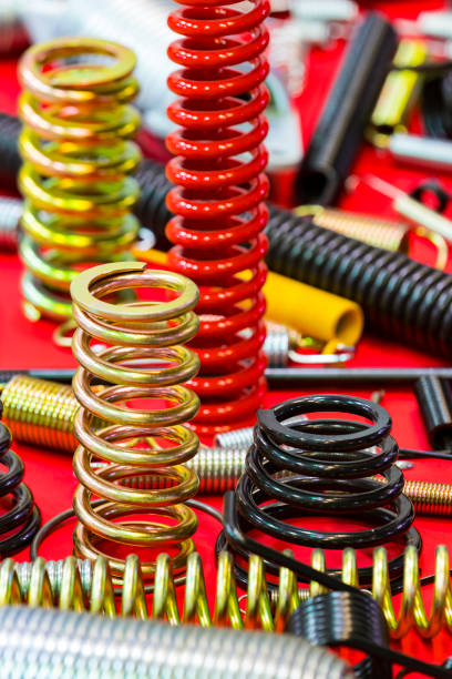 istock metal of different sizes car springs 1140129856