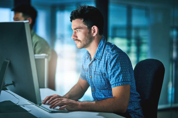 istock Working hard to get their designs out before the deadline 1140138952
