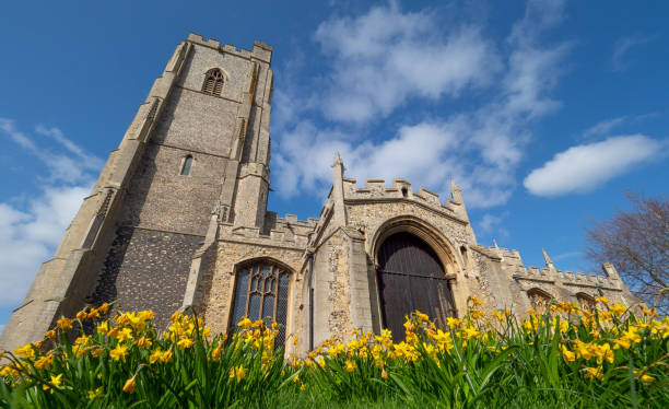 istock Mildenhall Church in Suffolk England 1140139764