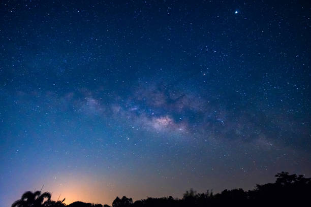 istock night sky with milky way galaxy 1140139766