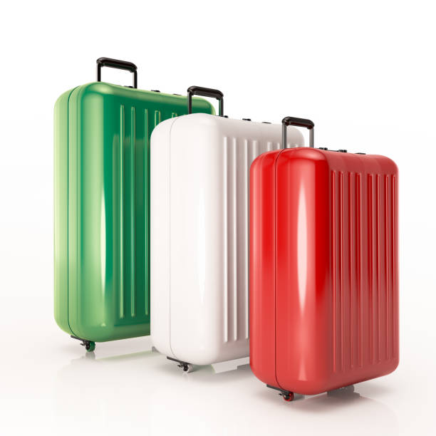 istock Italy Flag Concept with Suitcases 1140140616