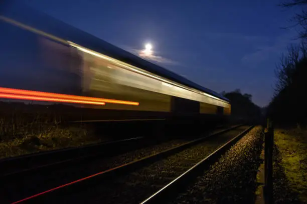 Photo of Moonlight train