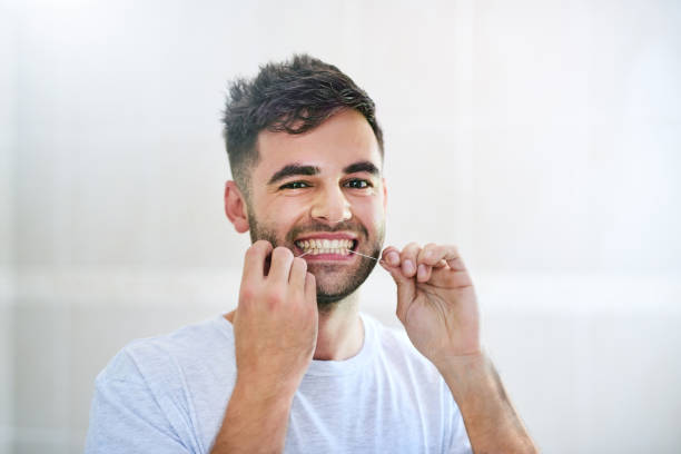 istock Don't forget to floss guys 1140145354