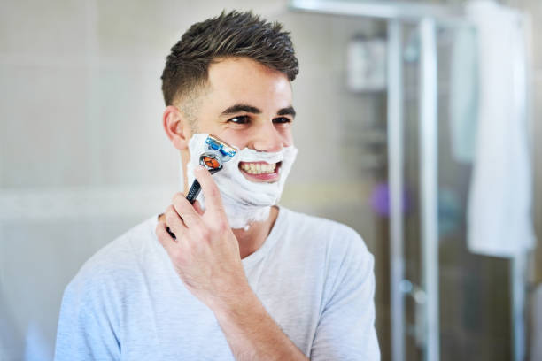 istock I can't wait to see the new me with no beard 1140145535