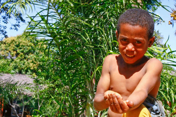 istock Happy malagasy boy playing outdoors 1140147218