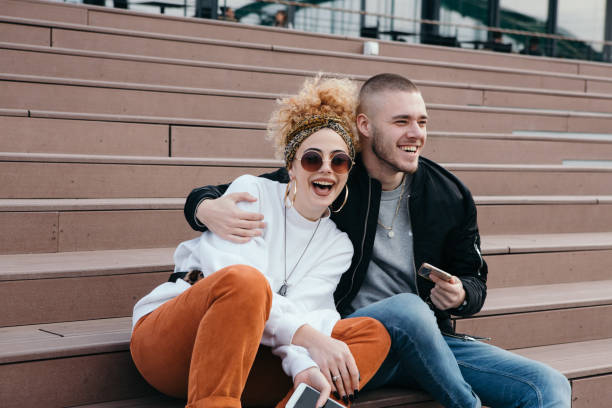 istock Young couple outdoors 1140148436