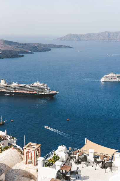 istock White architecture on Santorini island, Greece 1140148688