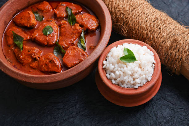 istock Red fish curry is a hot and spicy seafood cuisine 1140148753